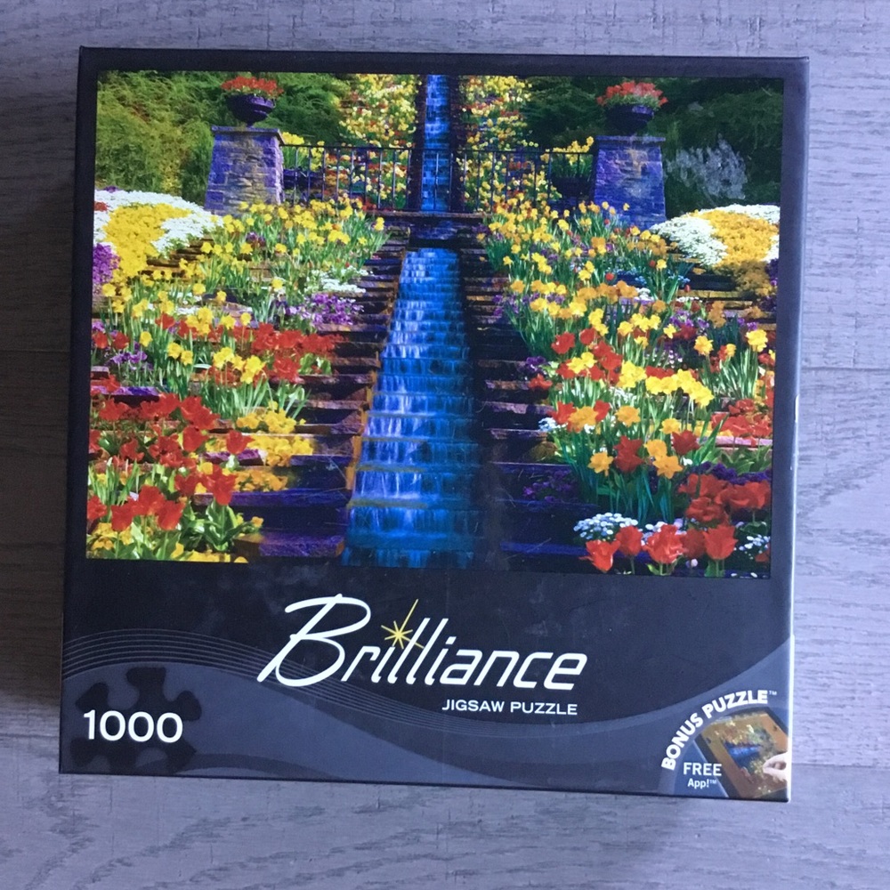 Brilliance"Cascading Falls" 1000 Pc Puzzle